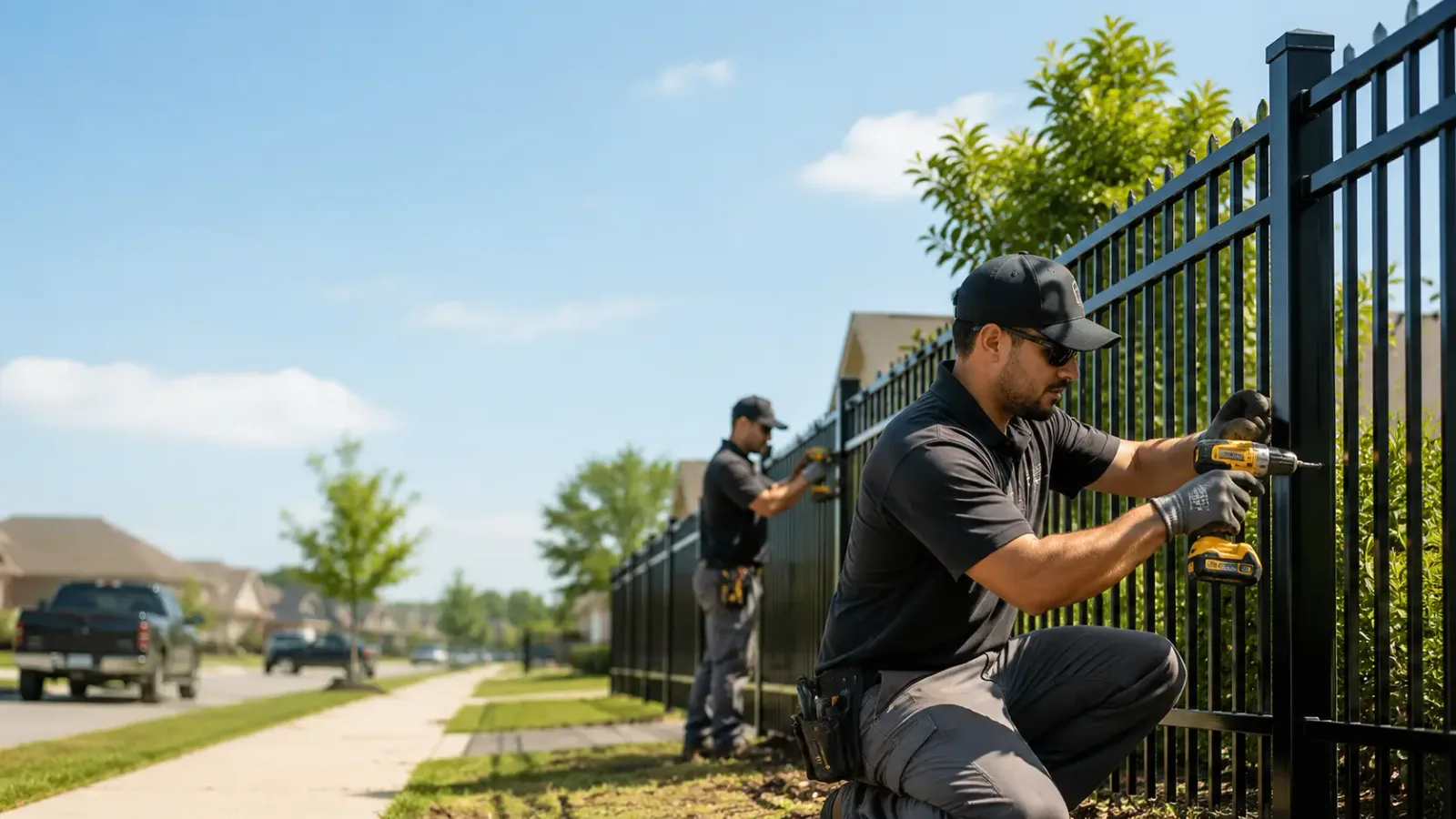 Metal Fence Installation in Hampton, GA